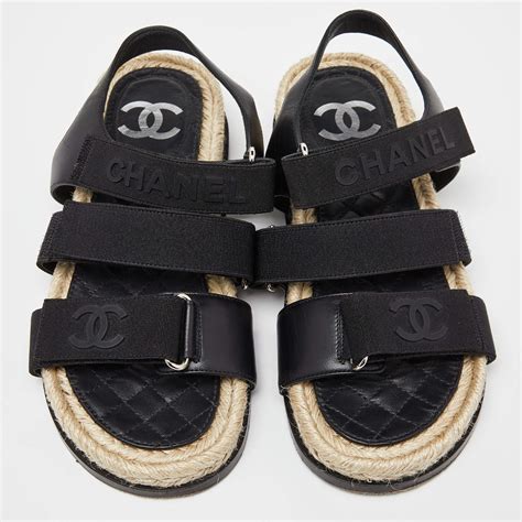 chanel pearl sandals replica|chanel sandals official site.